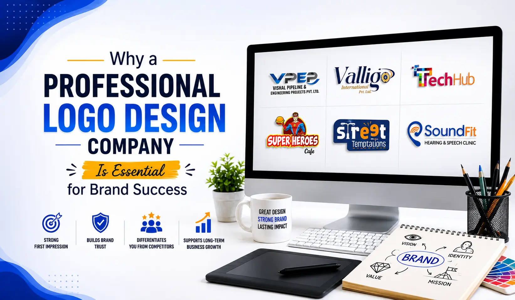 Logo Design Guide: How a Professional Logo Builds Trust and Grows Your Business