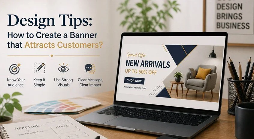Banner Design Guide: How Professional Banners Help Businesses Attract More Customers